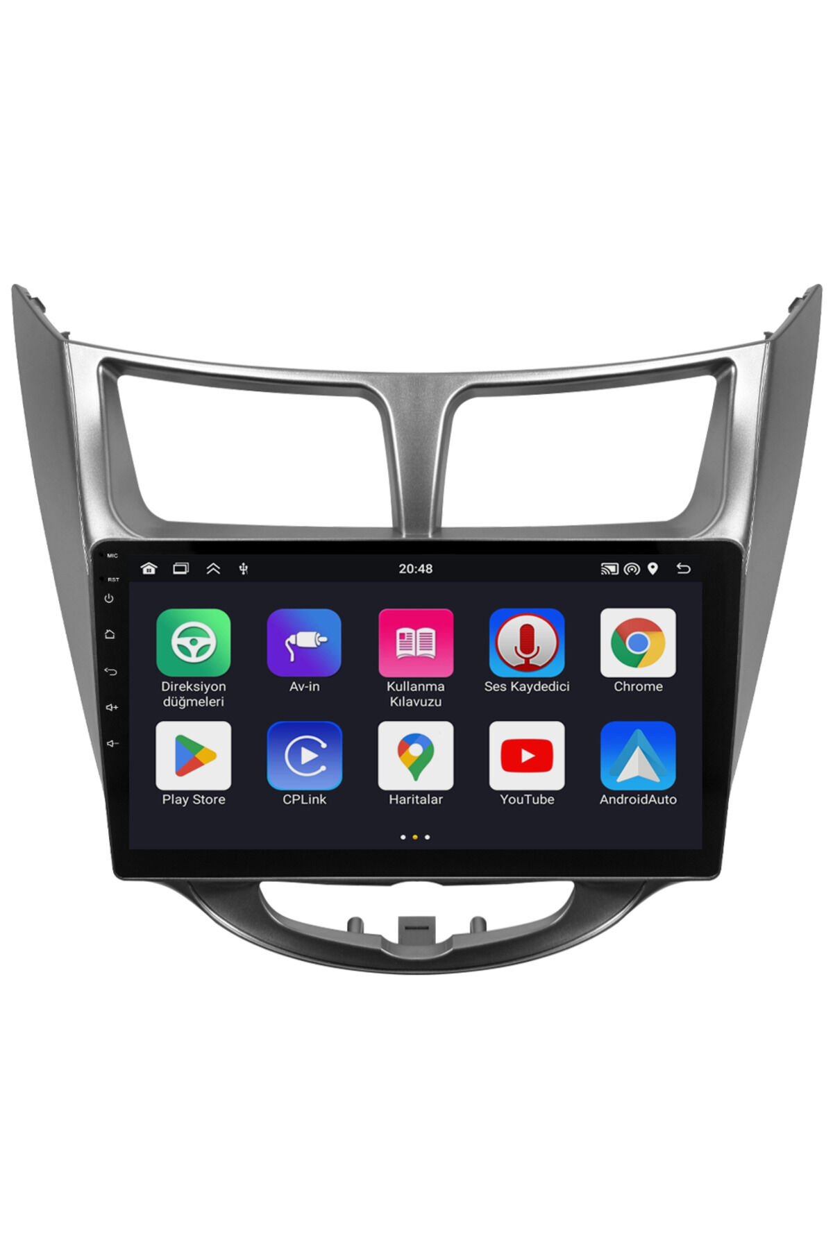 CARGARAJ Hyundai Accent Blue Android Multimedya Sistemi (2011-2017) | 4GB RAM, 64GB Hafıza, Bluetooth, Carplay & Android Auto Kamera Hediye!
