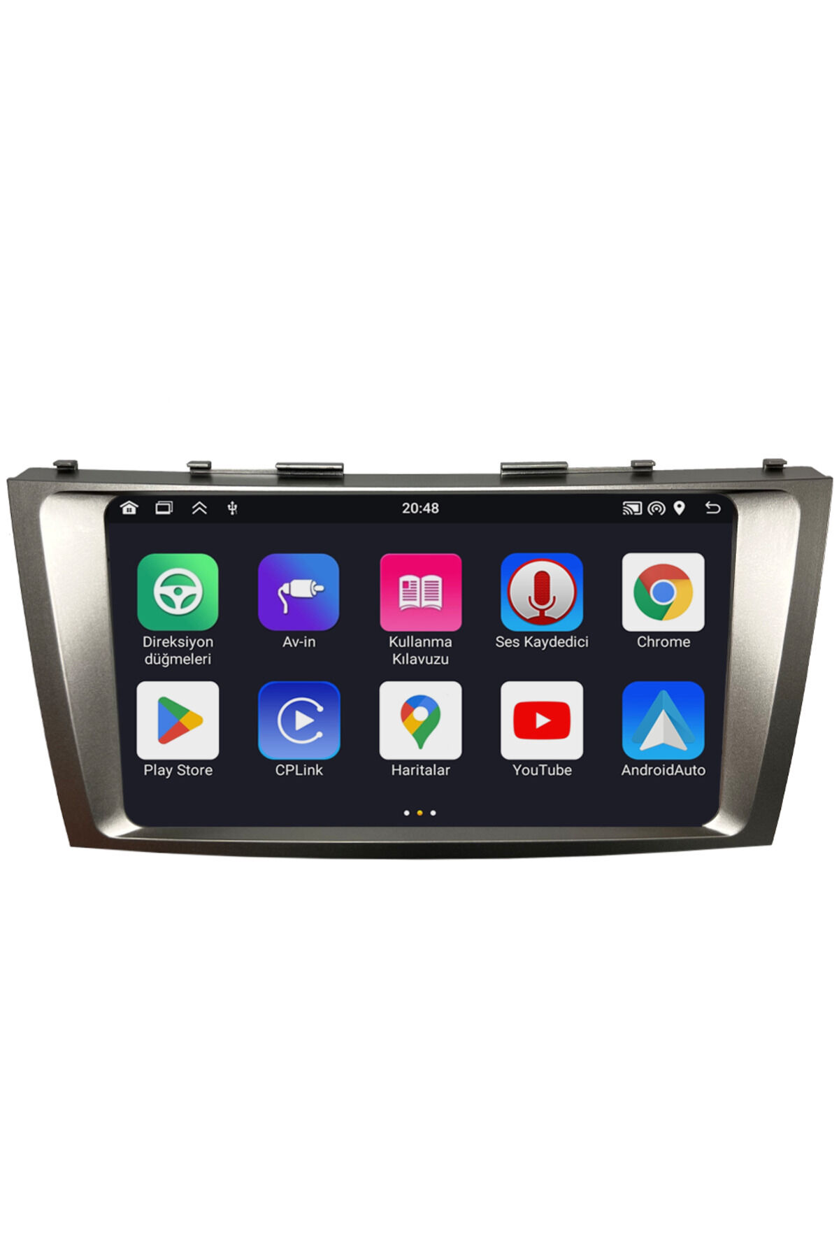CARGARAJ Toyota Camry Android Multimedya Sistemi (2006-2010) | 8GB RAM, 64GB Hafıza, Bluetooth, Carplay & Android Auto Kamera Hediye!