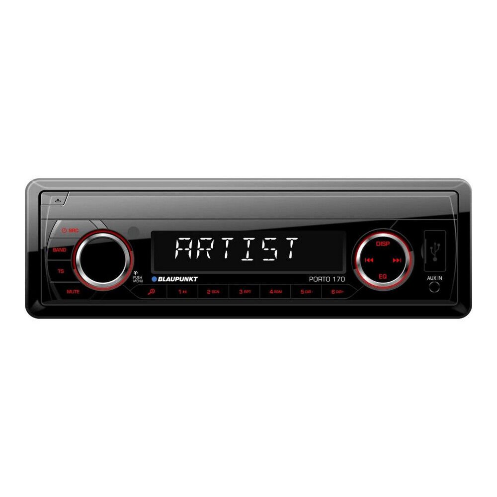 Blaupunkt Porto 170 Oto Teyp | 1DIN USB, SD, AUX, RDS Destekli Dijital Medya Alıcısı