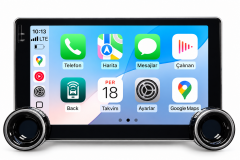 Dacia Logan (2009-2012) Navix CB10DN 10.1'' Android Araç Multimedya Sistemi | 8 Çekirdek, 4GB RAM, 64GB, CarPlay & Android Auto Destekli