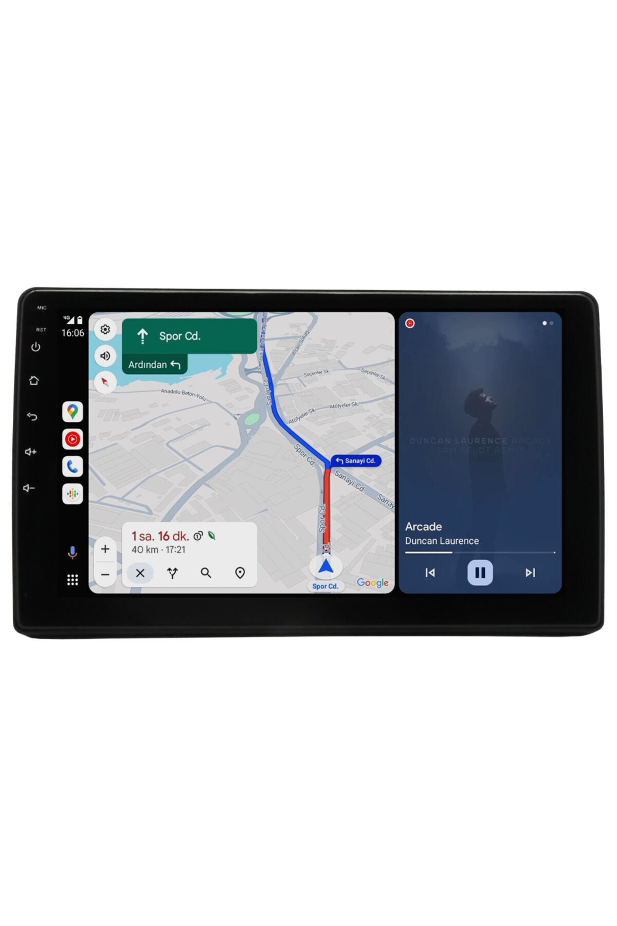 CARGARAJ Ford Transit Android Multimedya Sistemi (2019-2024) | 4GB RAM, 64GB Hafıza, Bluetooth, Carplay & Android Auto Kamera Hediye!