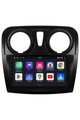 CARGARAJ Dacia Sandero Android Multimedya Sistemi (2013-2020) | 4GB RAM, 64GB Hafıza, Bluetooth, Carplay & Android Auto Kamera Hediye!