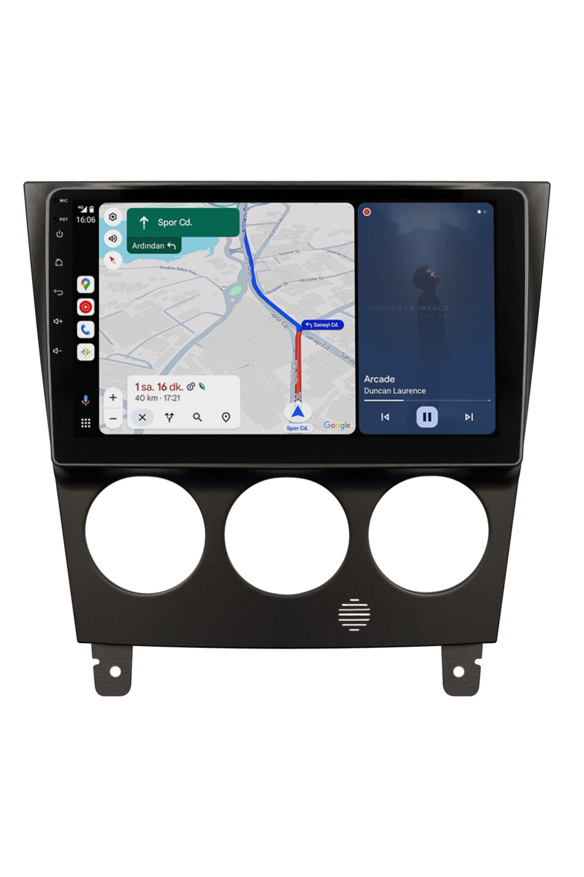 CARGARAJ Subaru Impreza Android Multimedya Sistemi (2004-2007) | 4GB RAM, 64GB Hafıza, Bluetooth, Carplay & Android Auto Kamera Hediye!
