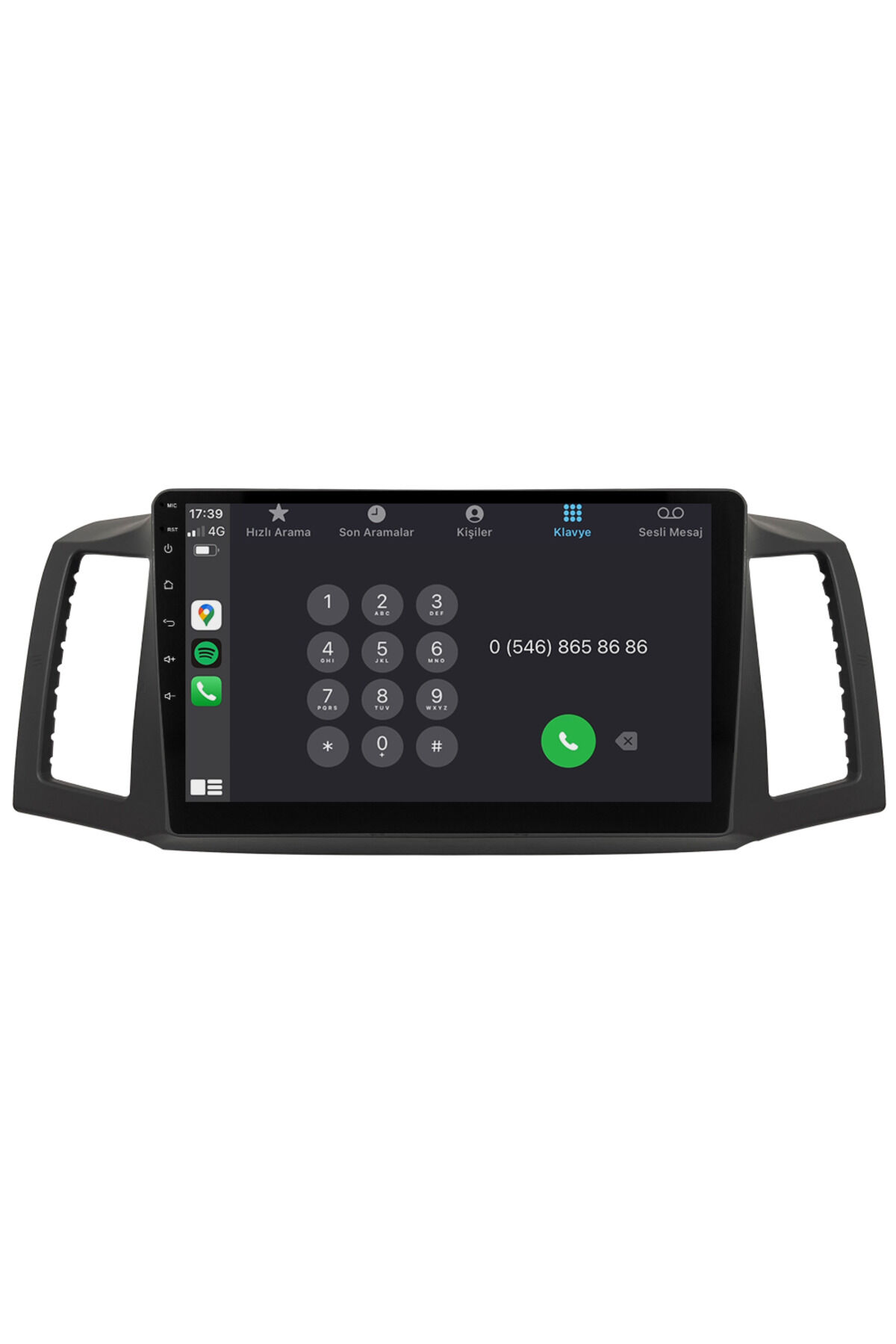 CARGARAJ Jeep Grand Cherokee Android Multimedya Sistemi (2004-2008) | 8GB RAM, 64GB Hafıza, Bluetooth, Carplay & Android Auto Kamera Hediye!