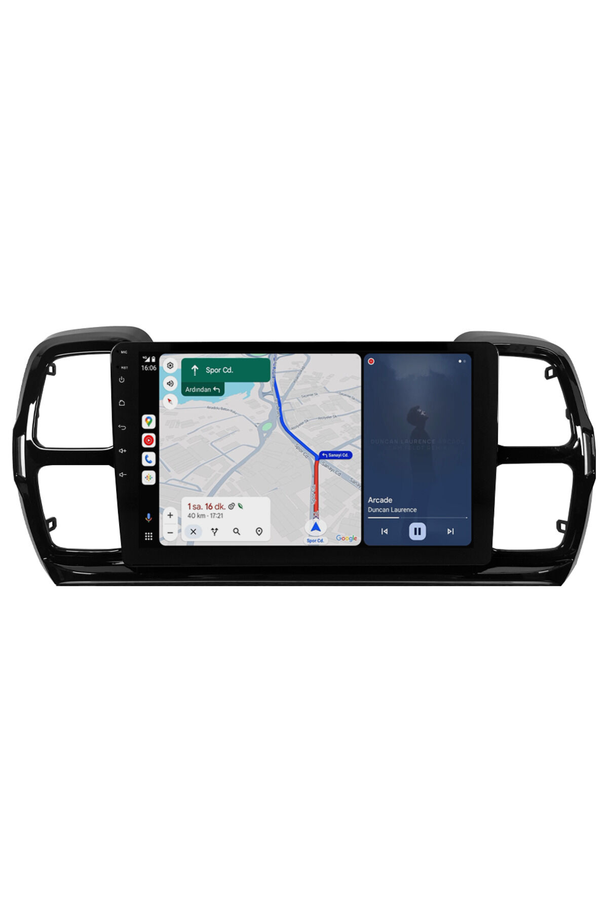 CARGARAJ Citroen C5 Aircross Android Multimedya Sistemi (2019-2023) | 4GB RAM, 64GB Hafıza, Bluetooth, Carplay & Android Auto Kamera Hediye!
