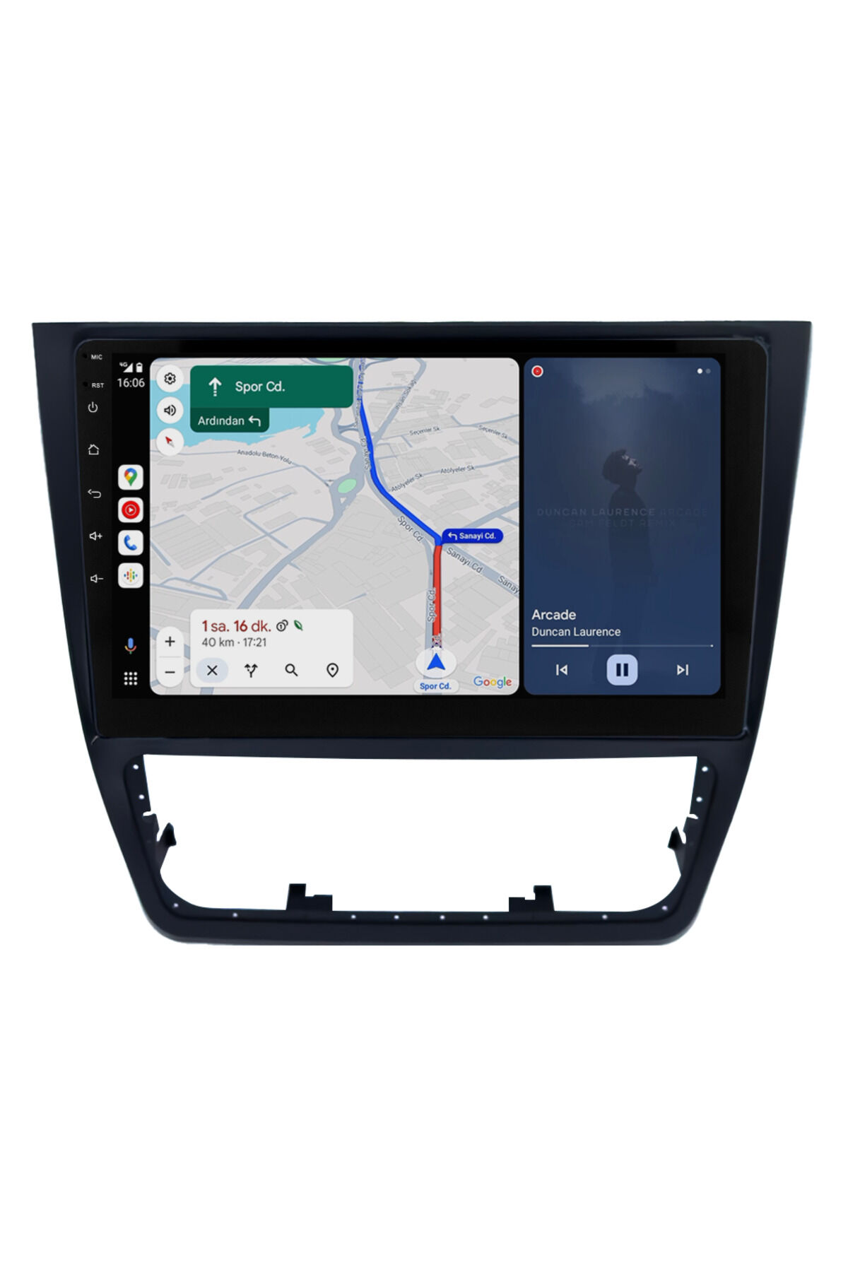 CARGARAJ Skoda Yeti Android Multimedya Sistemi (2010-2017) | 8GB RAM, 64GB Hafıza, Bluetooth, Carplay & Android Auto Kamera Hediye!