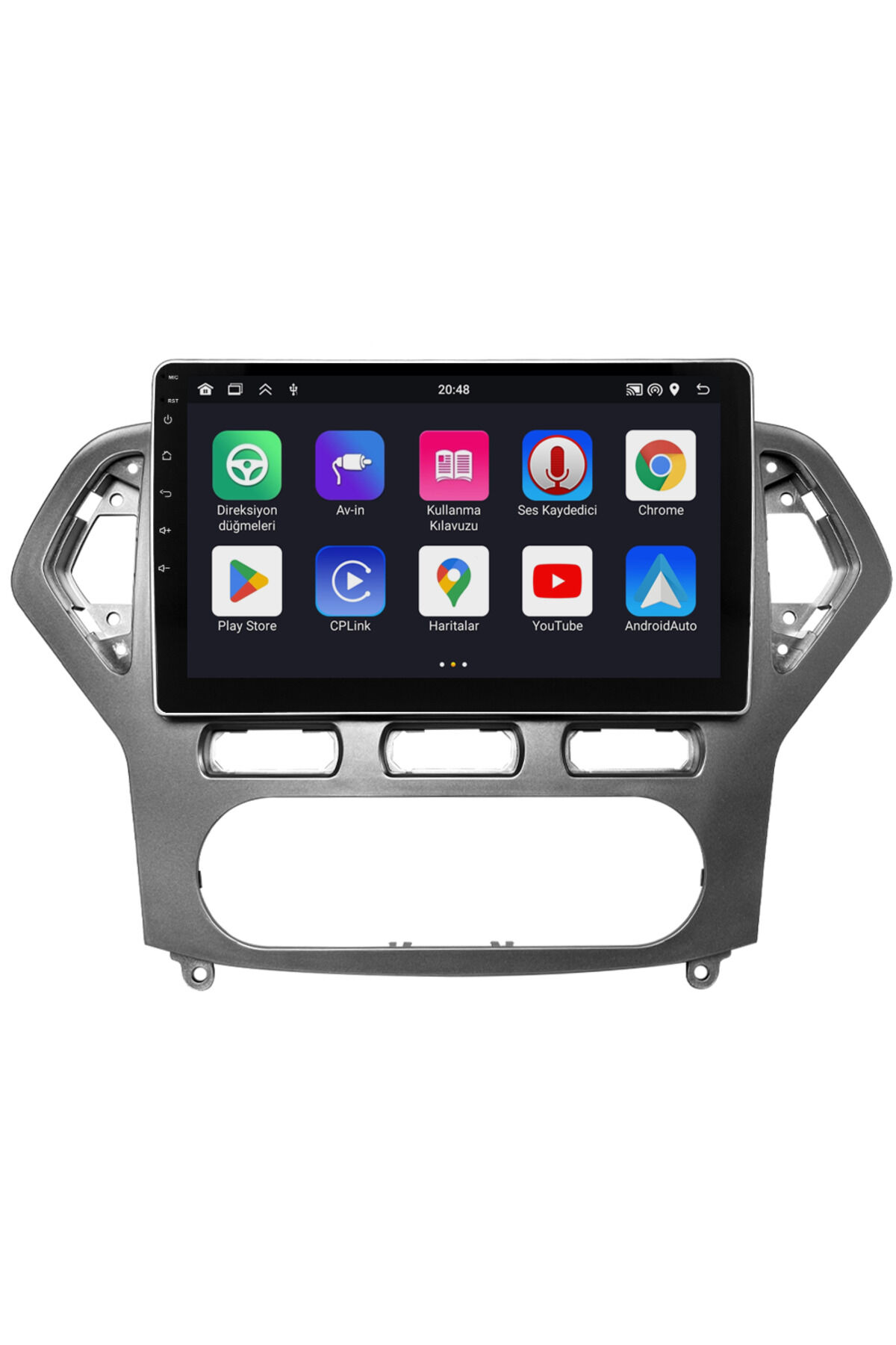 CARGARAJ Ford Mondeo Android Multimedya Sistemi (2007-2010) | 4GB RAM, 64GB Hafıza, Bluetooth, Carplay & Android Auto Kamera Hediye!