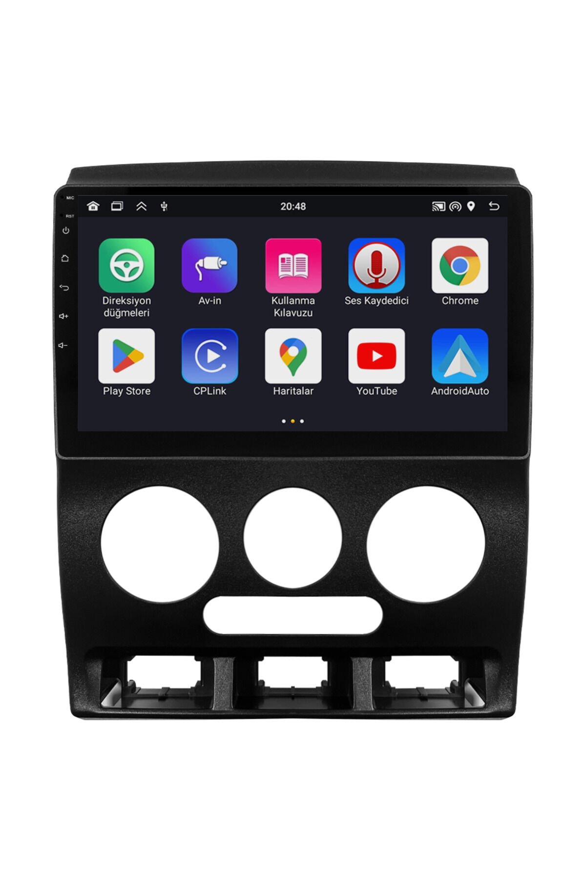 CARGARAJ Kia Rio Android Multimedya Sistemi (2002-2003) | 8GB RAM, 64GB Hafıza, Bluetooth, Carplay & Android Auto Kamera Hediye!