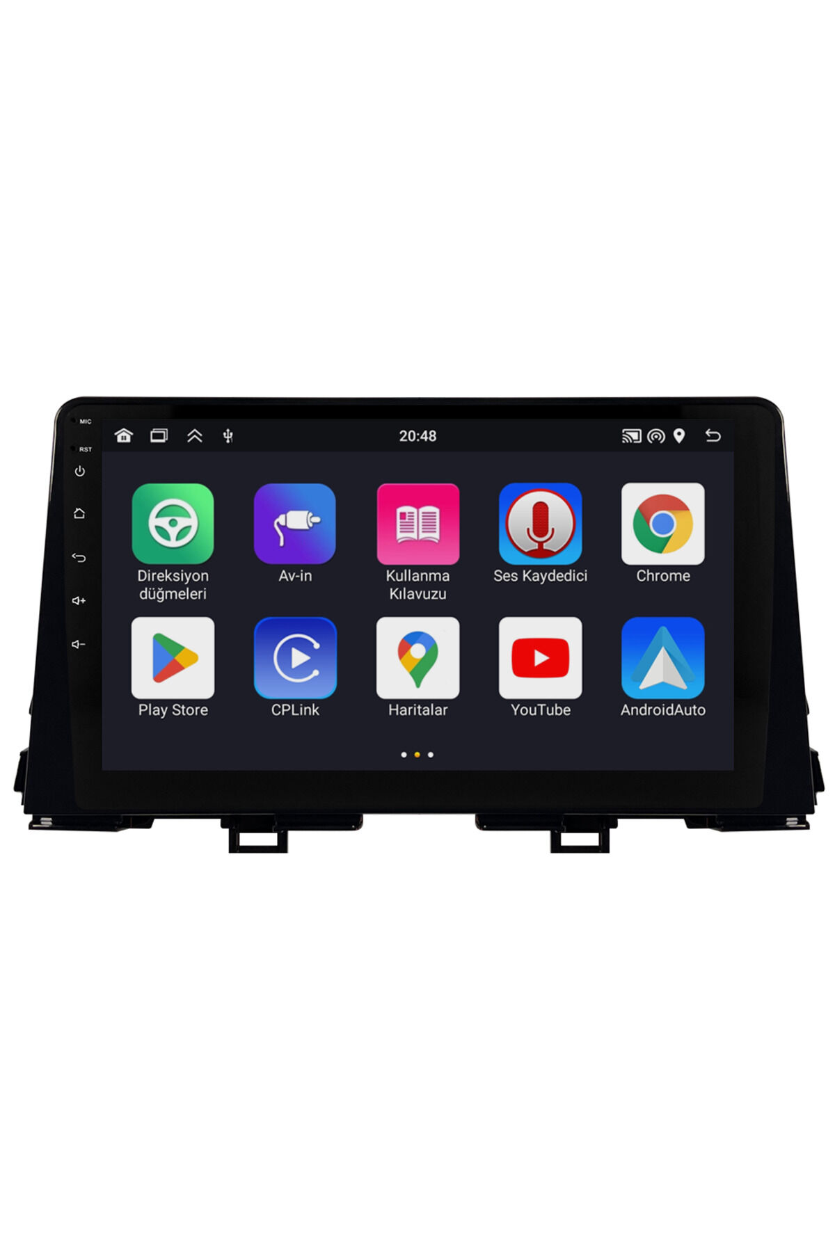 CARGARAJ Kia Picanto Android Multimedya Sistemi (2018-2024) | 4GB RAM, 64GB Hafıza, Bluetooth, Carplay & Android Auto Kamera Hediye!