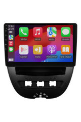 CARGARAJ Citroen C1 Android Multimedya Sistemi (2005-2014) | 8GB RAM, 64GB Hafıza, Bluetooth, Carplay & Android Auto Kamera Hediye!