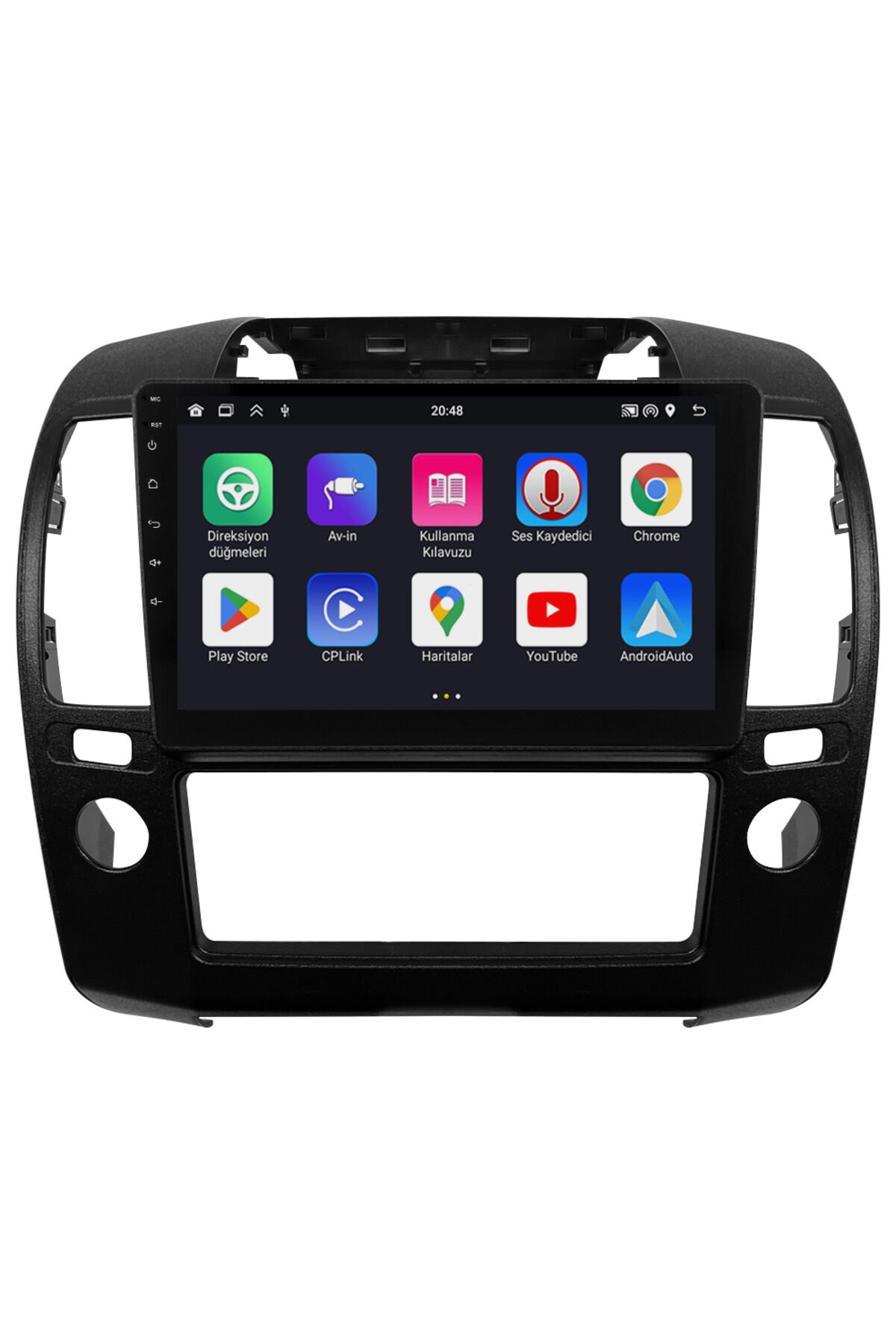 CARGARAJ Nissan Navara Android Multimedya Sistemi (2006-2012) | 8GB RAM, 64GB Hafıza, Bluetooth, Carplay & Android Auto Kamera Hediye!