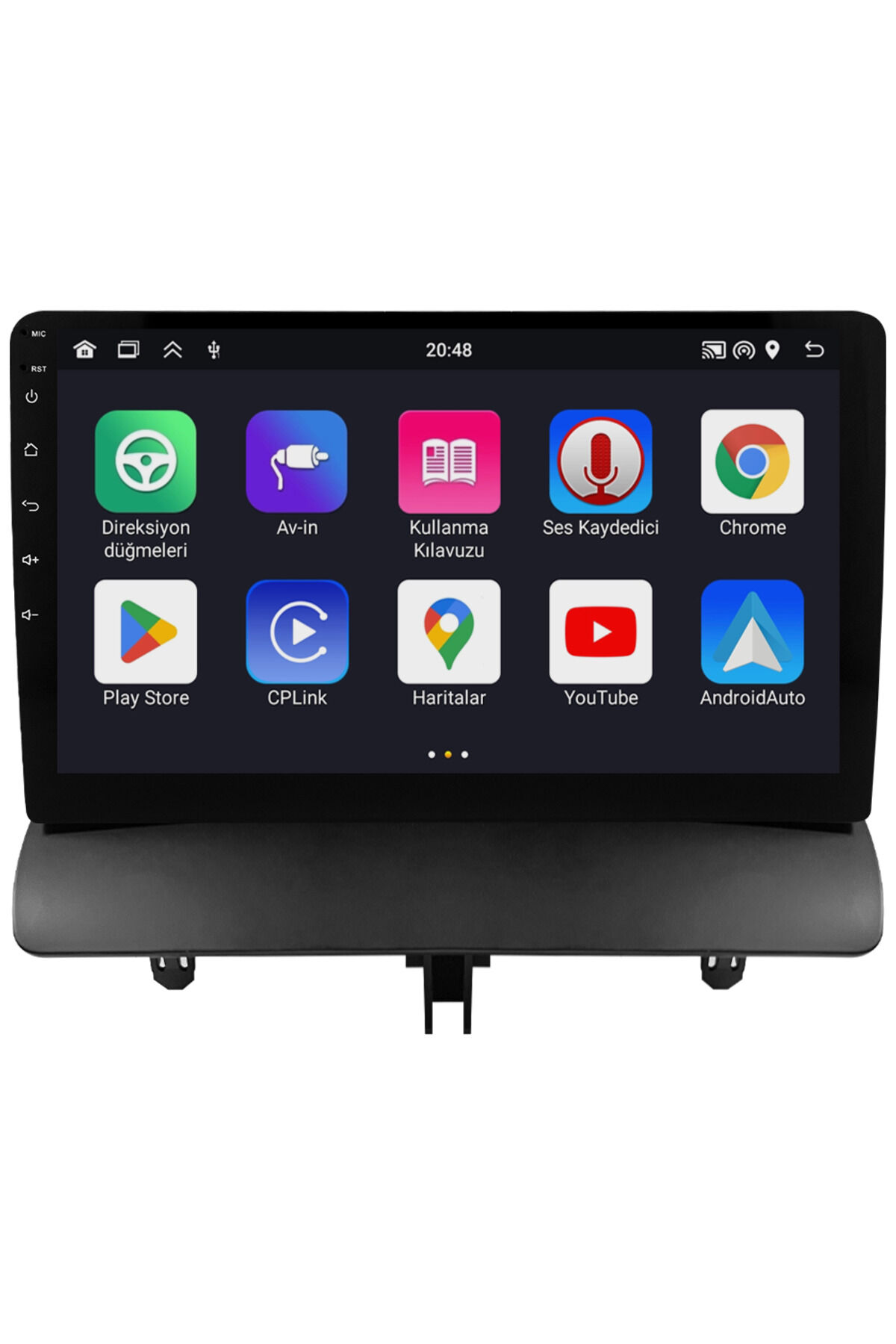 CARGARAJ Ford Courier Titanium Android Multimedya Sistemi (2013-2024) | 8GB RAM, 64GB Hafıza, Bluetooth, Carplay & Android Auto Kamera Hediye!