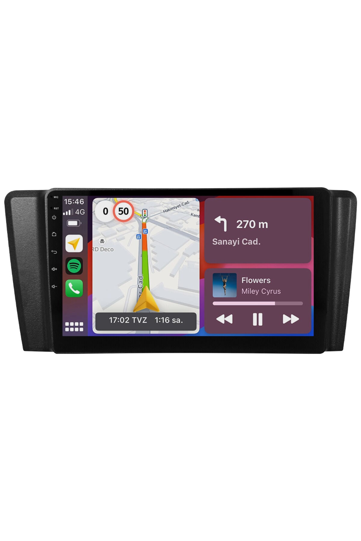 CARGARAJ Volvo S60 Android Multimedya Sistemi (2004-2008) | 4GB RAM, 64GB Hafıza, Bluetooth, Carplay & Android Auto Kamera Hediye!