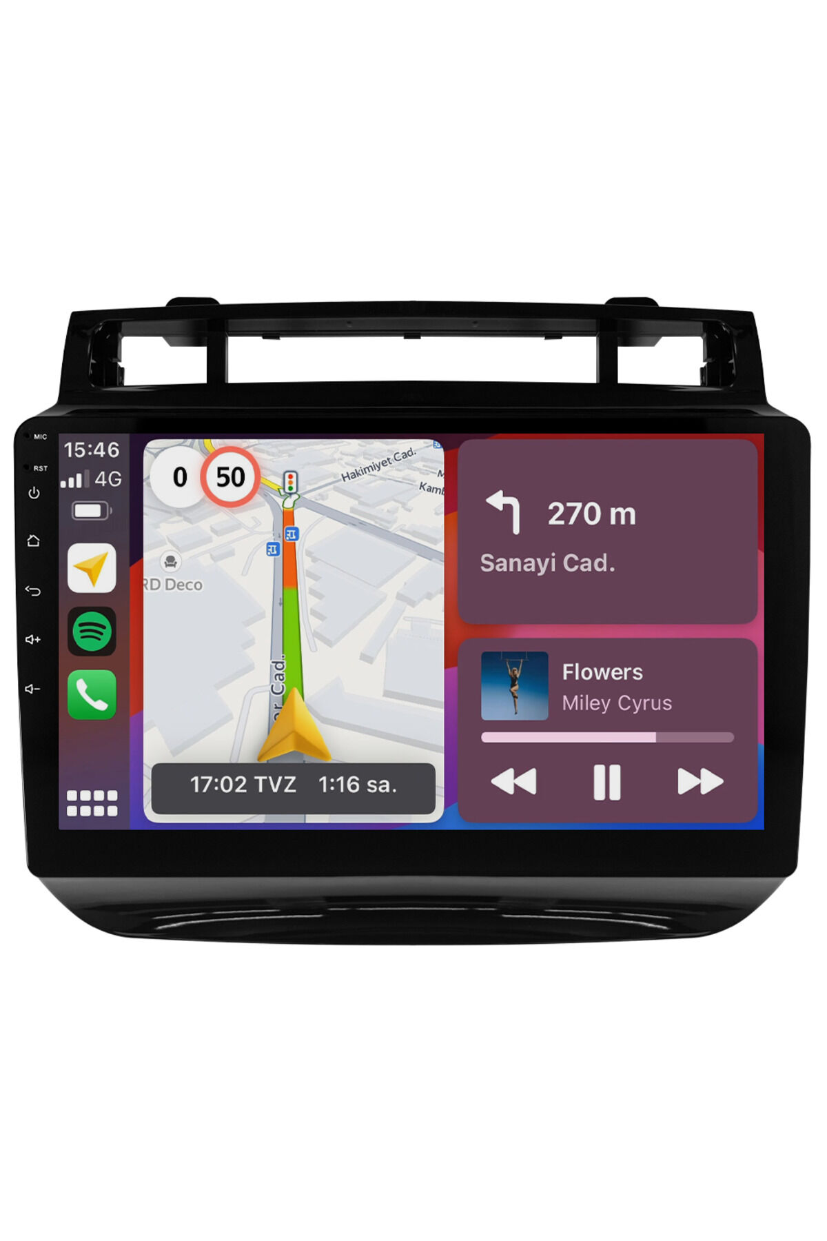 CARGARAJ Volkswagen Touareg Android Multimedya Sistemi (2011-2017) | 8GB RAM, 64GB Hafıza, Bluetooth, Carplay & Android Auto Kamera Hediye!