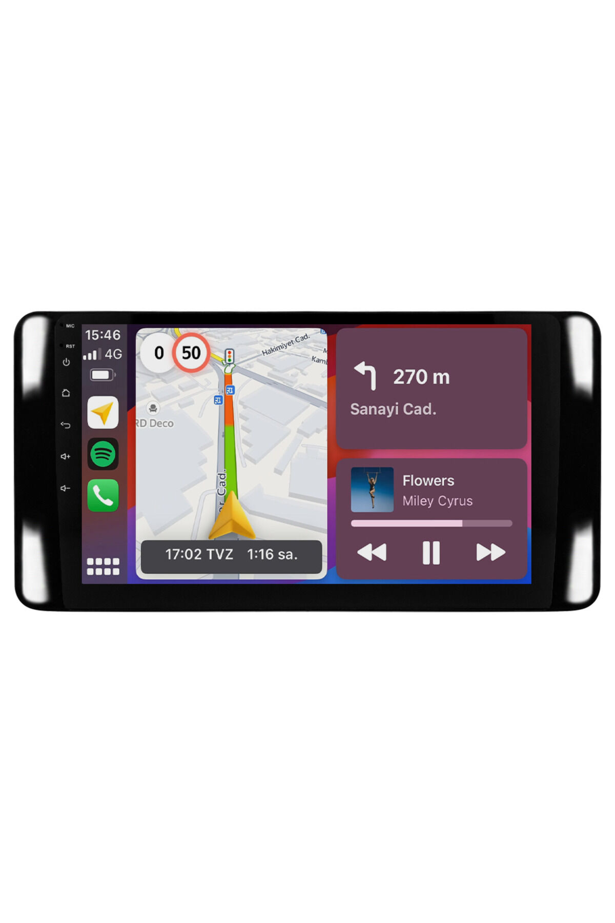 CARGARAJ Skoda Kamiq Android Multimedya Sistemi (2021+) | 4GB RAM, 64GB Hafıza, Bluetooth, Carplay & Android Auto Kamera Hediye!
