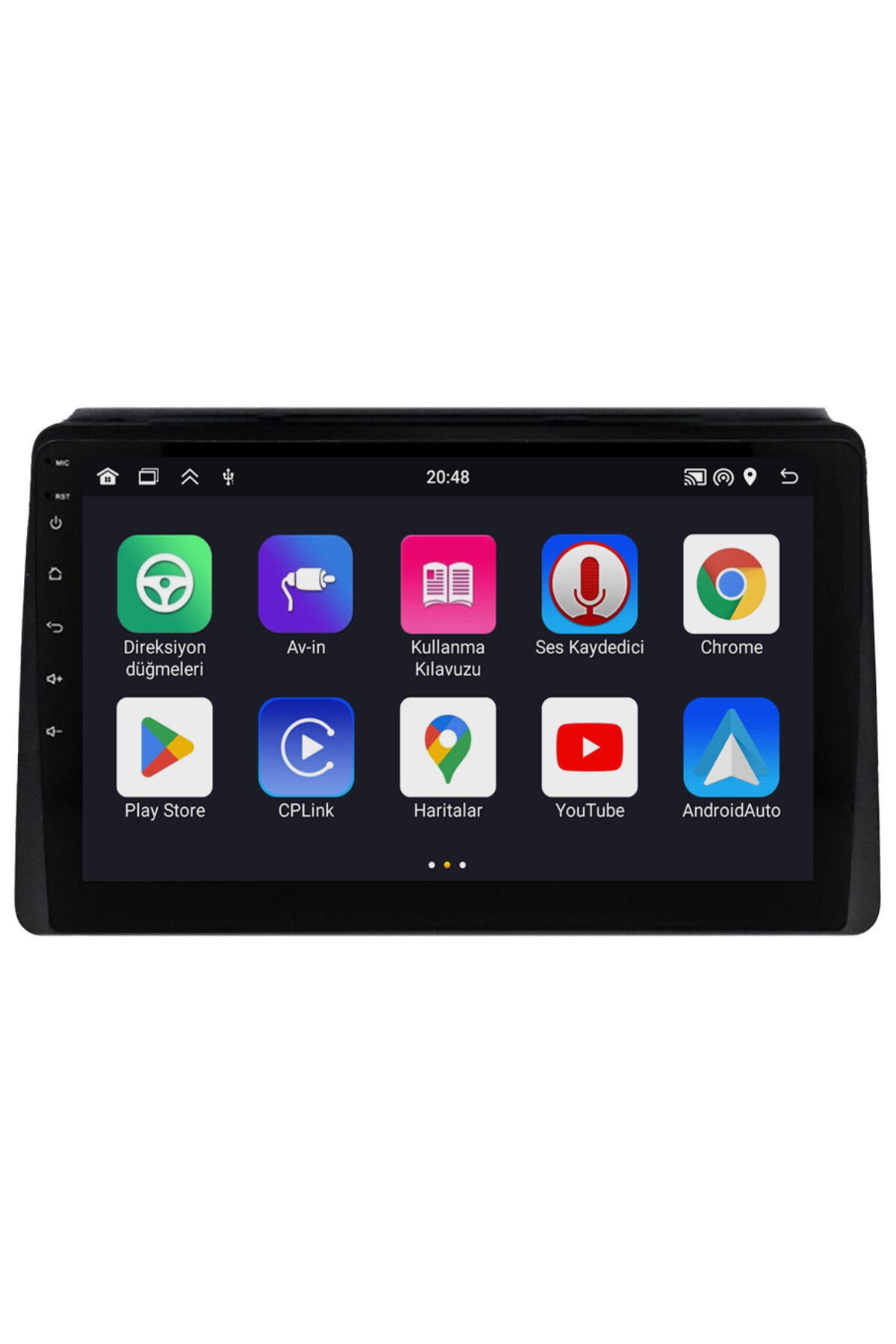 CARGARAJ Dacia Duster Android Multimedya Sistemi (2018-2024) | 4GB RAM, 64GB Hafıza, Bluetooth, Carplay & Android Auto Kamera Hediye!