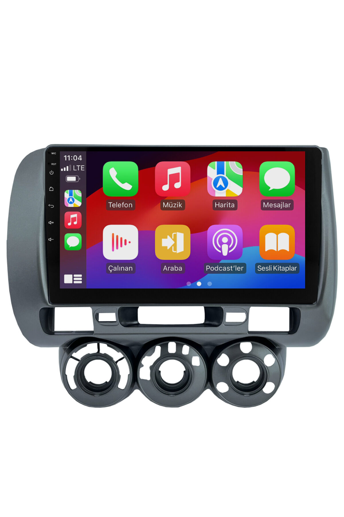 CARGARAJ Honda City Android Multimedya Sistemi (2006-2009) | 4GB RAM, 64GB Hafıza, Bluetooth, Carplay & Android Auto Kamera Hediye!