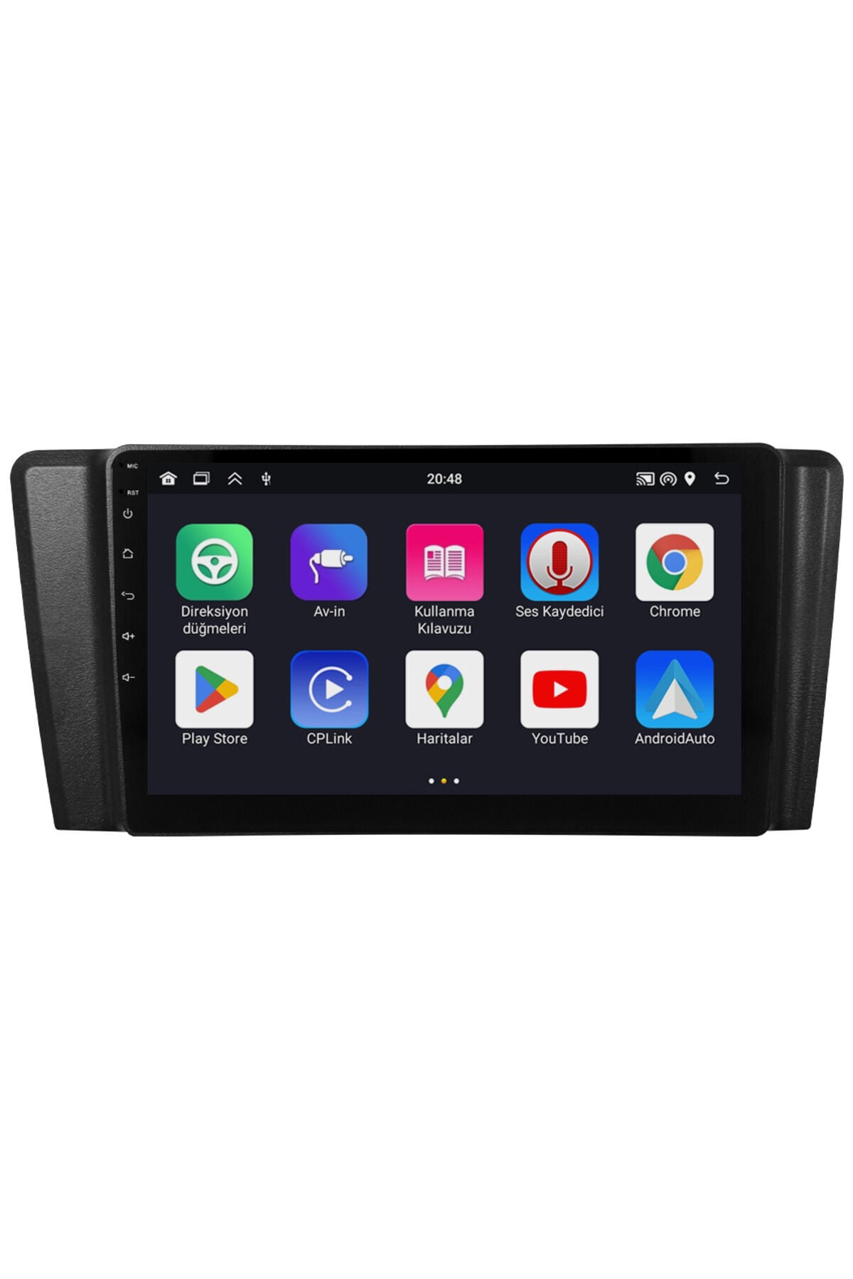 CARGARAJ Volvo V70 Android Multimedya Sistemi (2004-2008) | 4GB RAM, 64GB Hafıza, Bluetooth, Carplay & Android Auto Kamera Hediye!