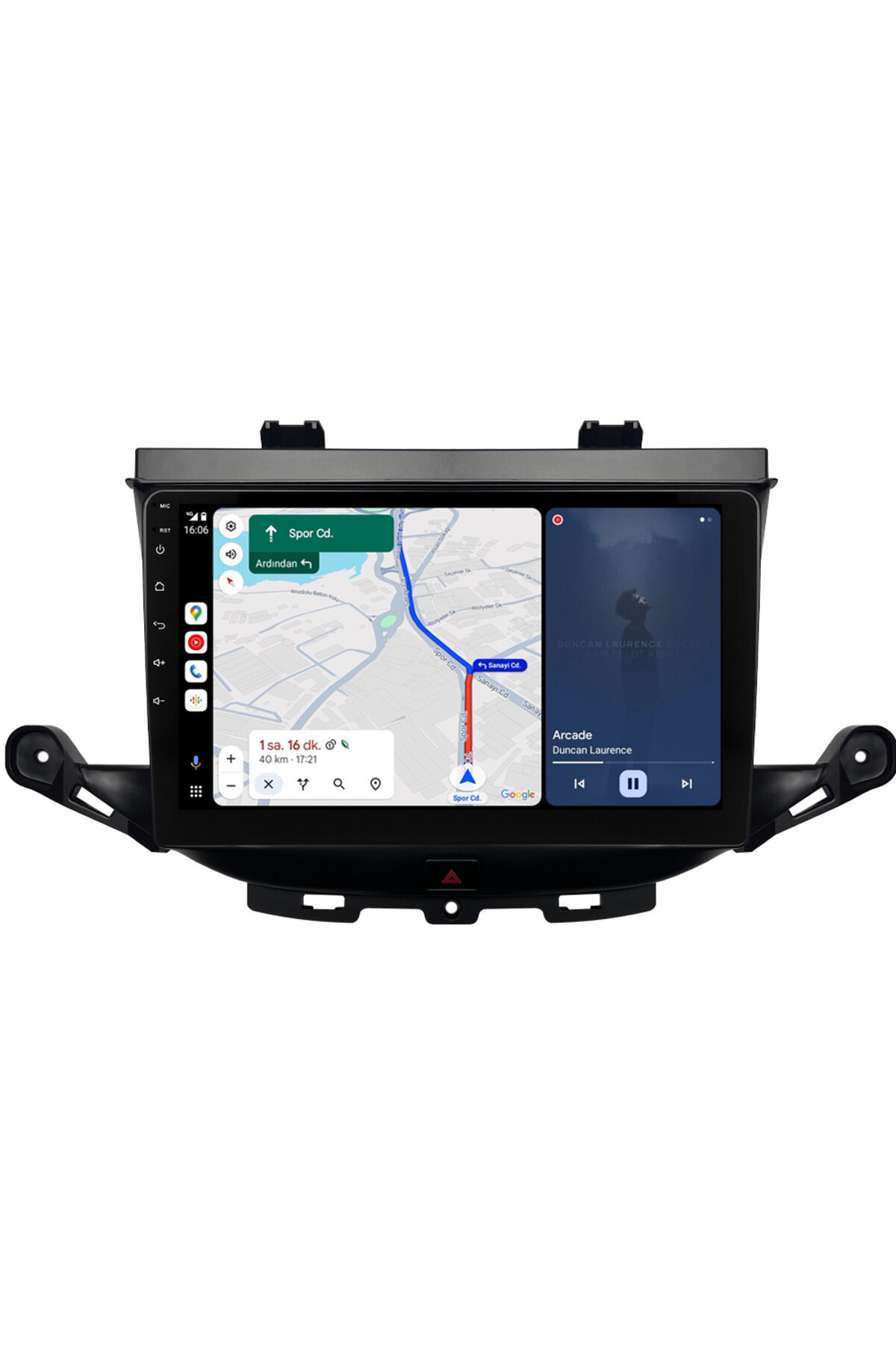 CARGARAJ Opel Astra K Android Multimedya Sistemi (2015-2021) | 8GB RAM, 64GB Hafıza, Bluetooth, Carplay & Android Auto Kamera Hediye!