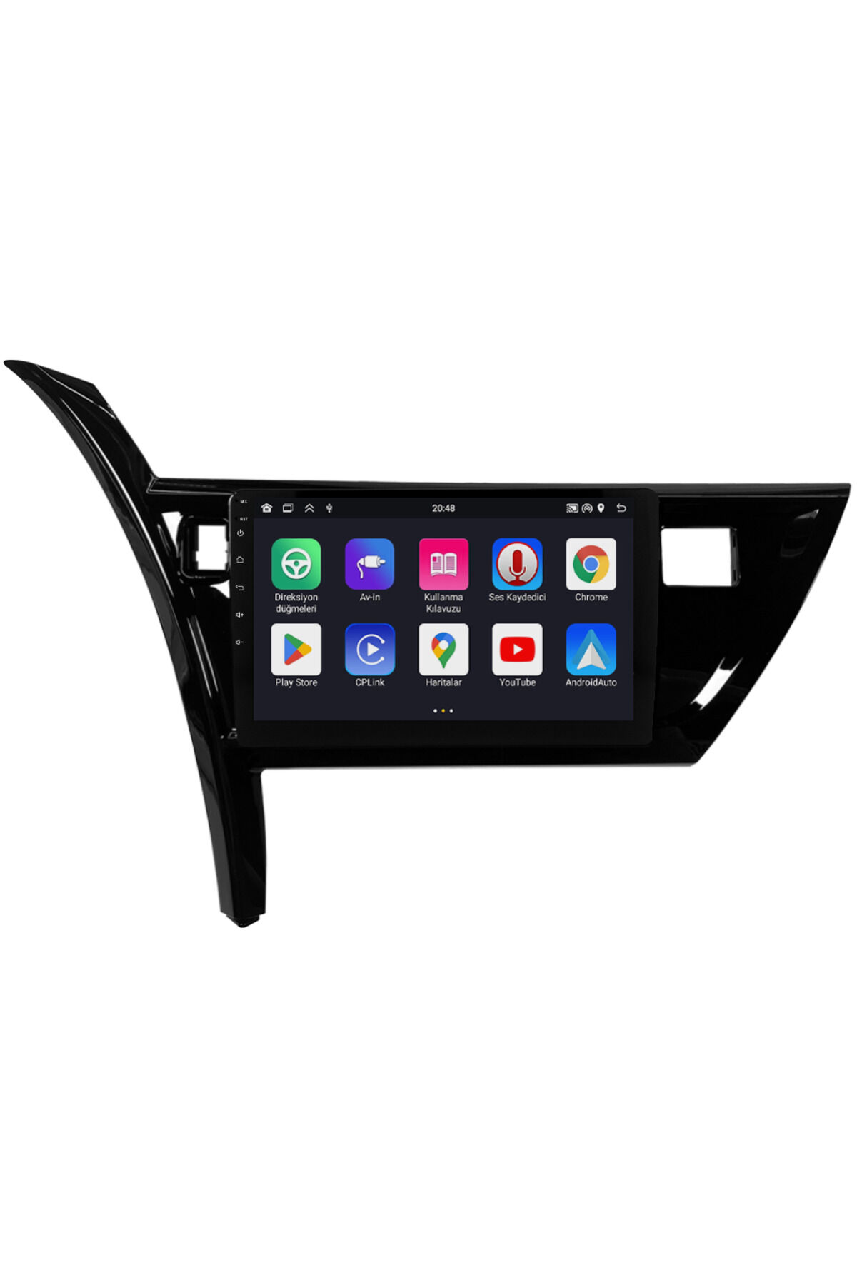 CARGARAJ Toyota Auris Android Multimedya Sistemi (2013-2015) | 8GB RAM, 64GB Hafıza, Bluetooth, Carplay & Android Auto Kamera Hediye!