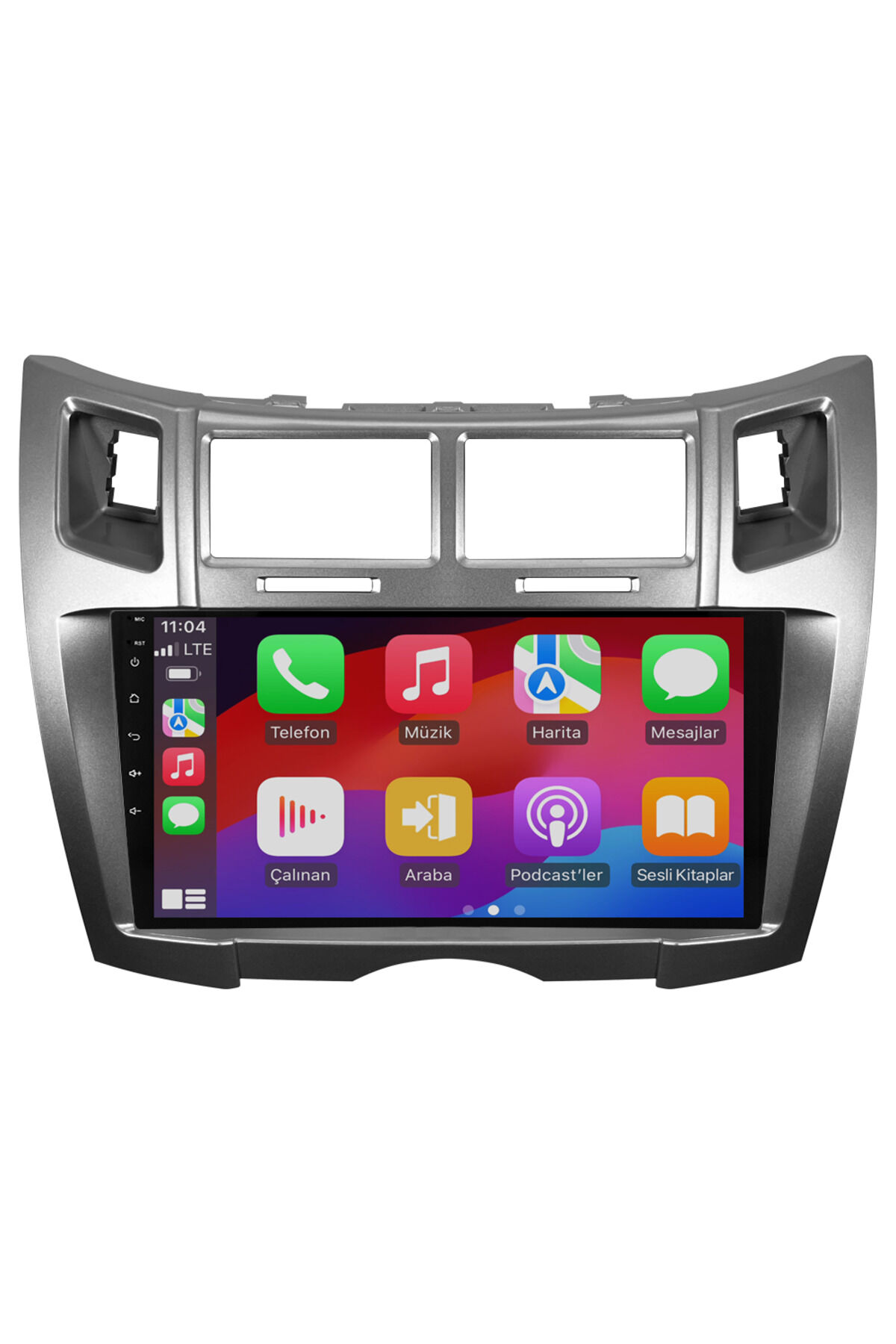 CARGARAJ Toyota Yaris Android Multimedya Sistemi (2007-2011) | 4GB RAM, 64GB Hafıza, Bluetooth, Carplay & Android Auto Kamera Hediye!