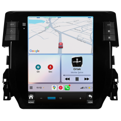 Clarion GL-300W Honda Civic FC5 (2016-2021) Tesla Ekran Android Araç Multimedya Sistemi | 8 Çekirdek, 4GB RAM, 64GB Hafıza, Bluetooth
