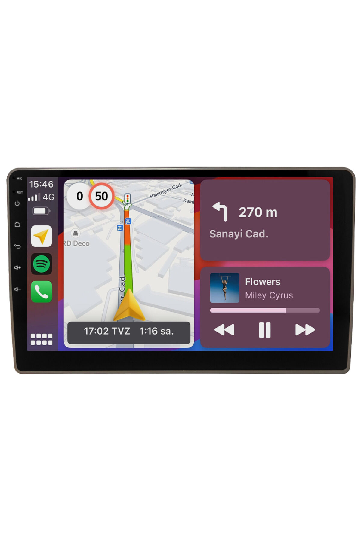 CARGARAJ Fiat Siena Android Multimedya Sistemi (1996-2004) | 8GB RAM, 64GB Hafıza, Bluetooth, Carplay & Android Auto Kamera Hediye!