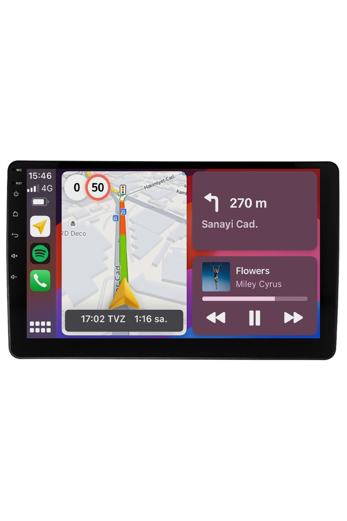 CARGARAJ Nissan Micra Android Multimedya Sistemi (2013-2017) | 4GB RAM, 64GB Hafıza, Bluetooth, Carplay & Android Auto Kamera Hediye!