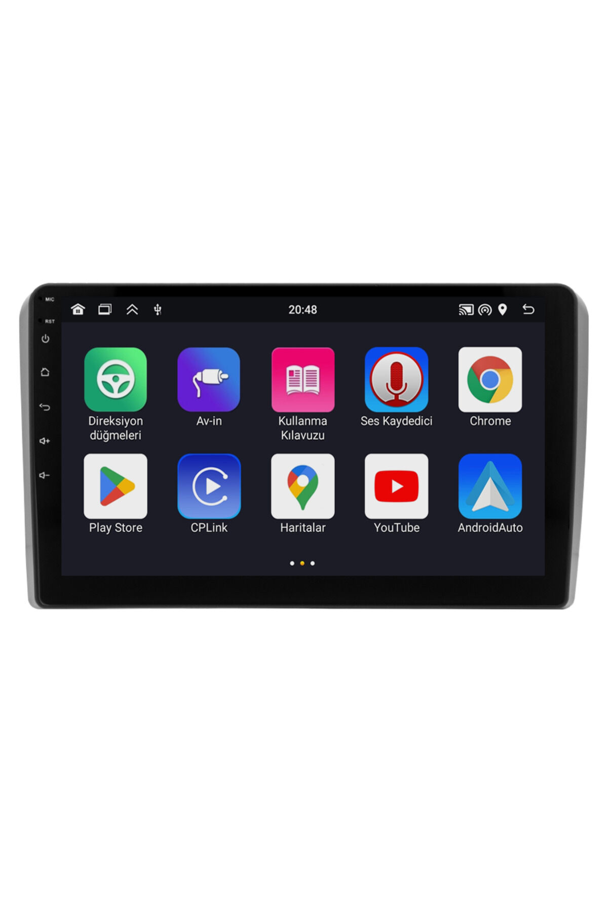 CARGARAJ Ford C-Max Android Multimedya Sistemi (2006-2010) | 4GB RAM, 64GB Hafıza, Bluetooth, Carplay & Android Auto Kamera Hediye!