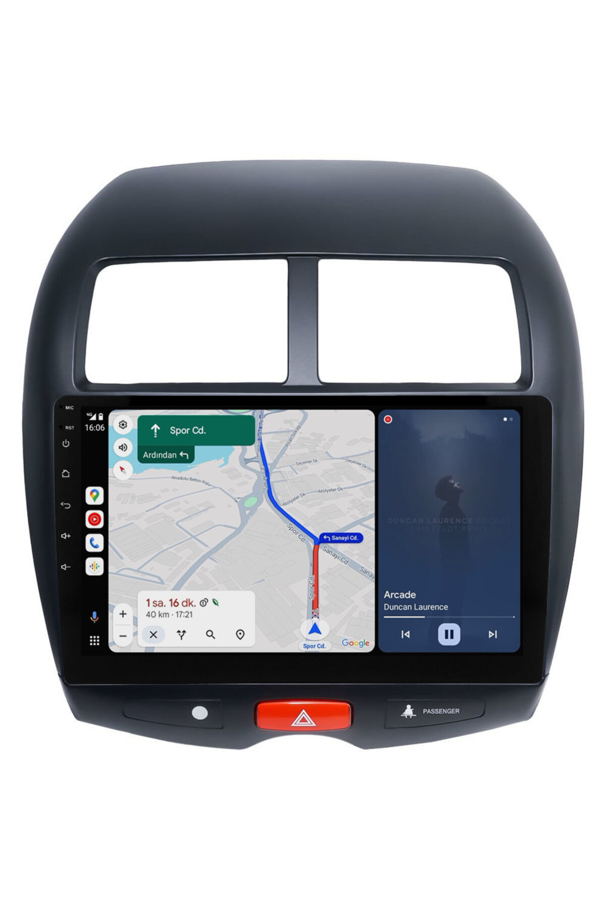 CARGARAJ Mitsubishi ASX Android Multimedya Sistemi (2011-2016) | 4GB RAM, 64GB Hafıza, Bluetooth, Carplay & Android Auto Kamera Hediye!