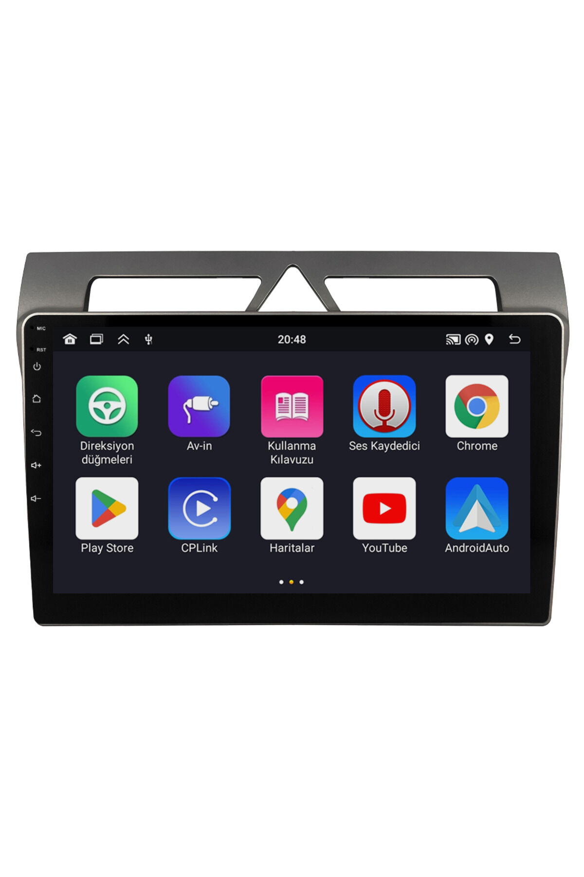CARGARAJ Kia Picanto Android Multimedya Sistemi (2008-2011) | 4GB RAM, 64GB Hafıza, Bluetooth, Carplay & Android Auto Kamera Hediye!