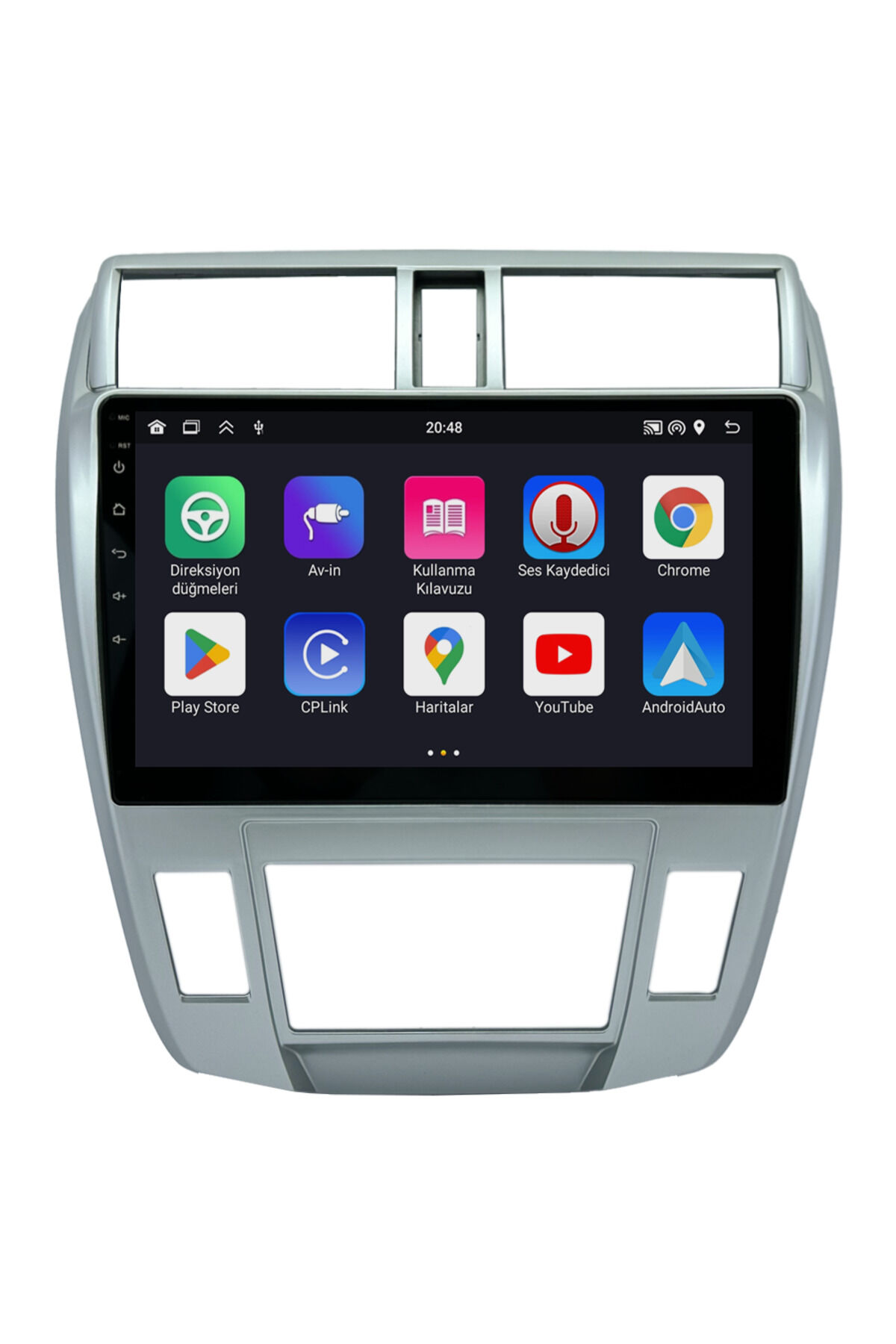 CARGARAJ Honda City Android Multimedya Sistemi (2009-2011) | 8GB RAM, 64GB Hafıza, Bluetooth, Carplay & Android Auto Kamera Hediye!