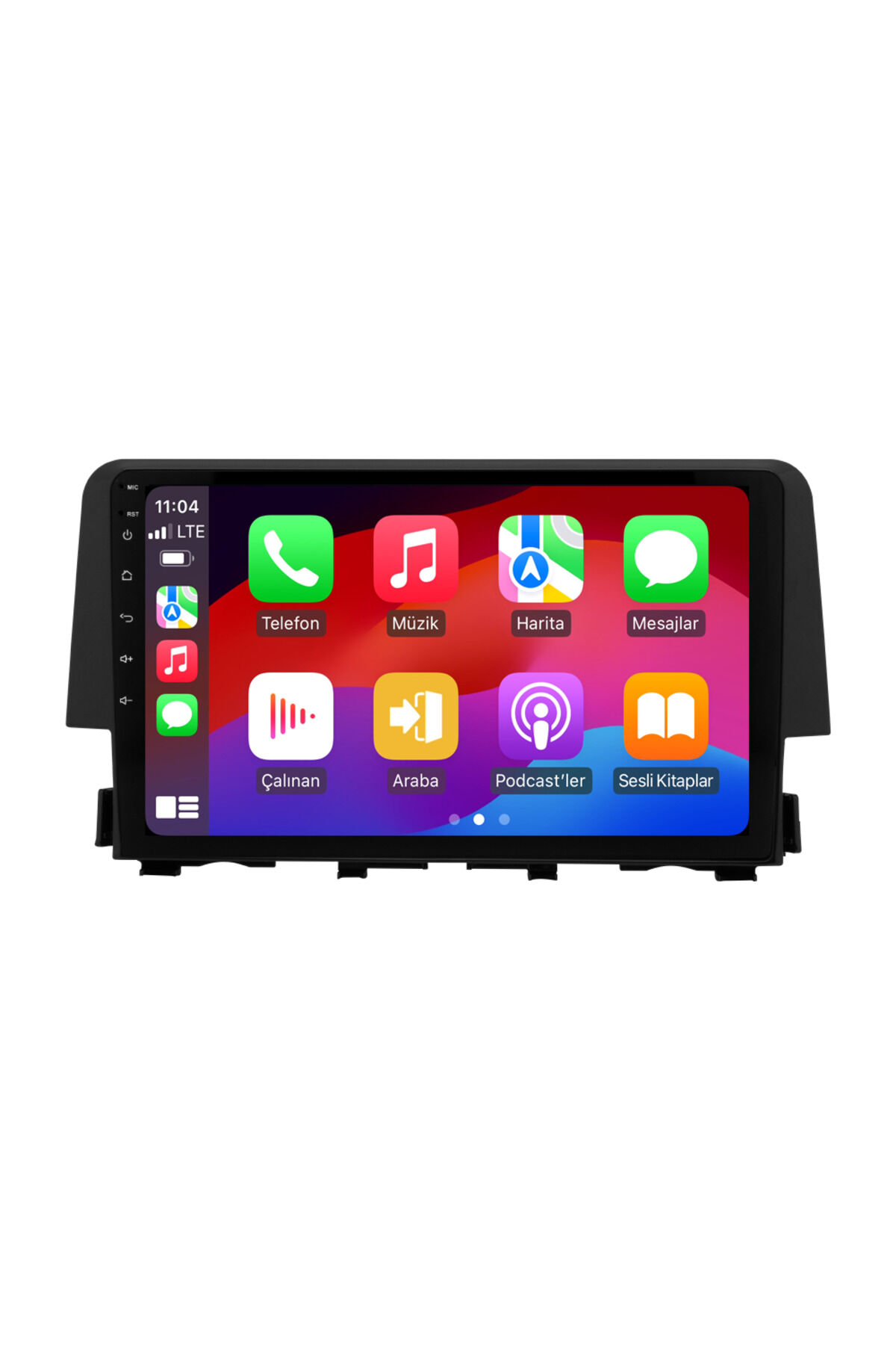 CARGARAJ Honda Civic FC5 Android Multimedya Sistemi (2016-2021) | 4GB RAM, 64GB Hafıza, Bluetooth, Carplay & Android Auto Kamera Hediye!